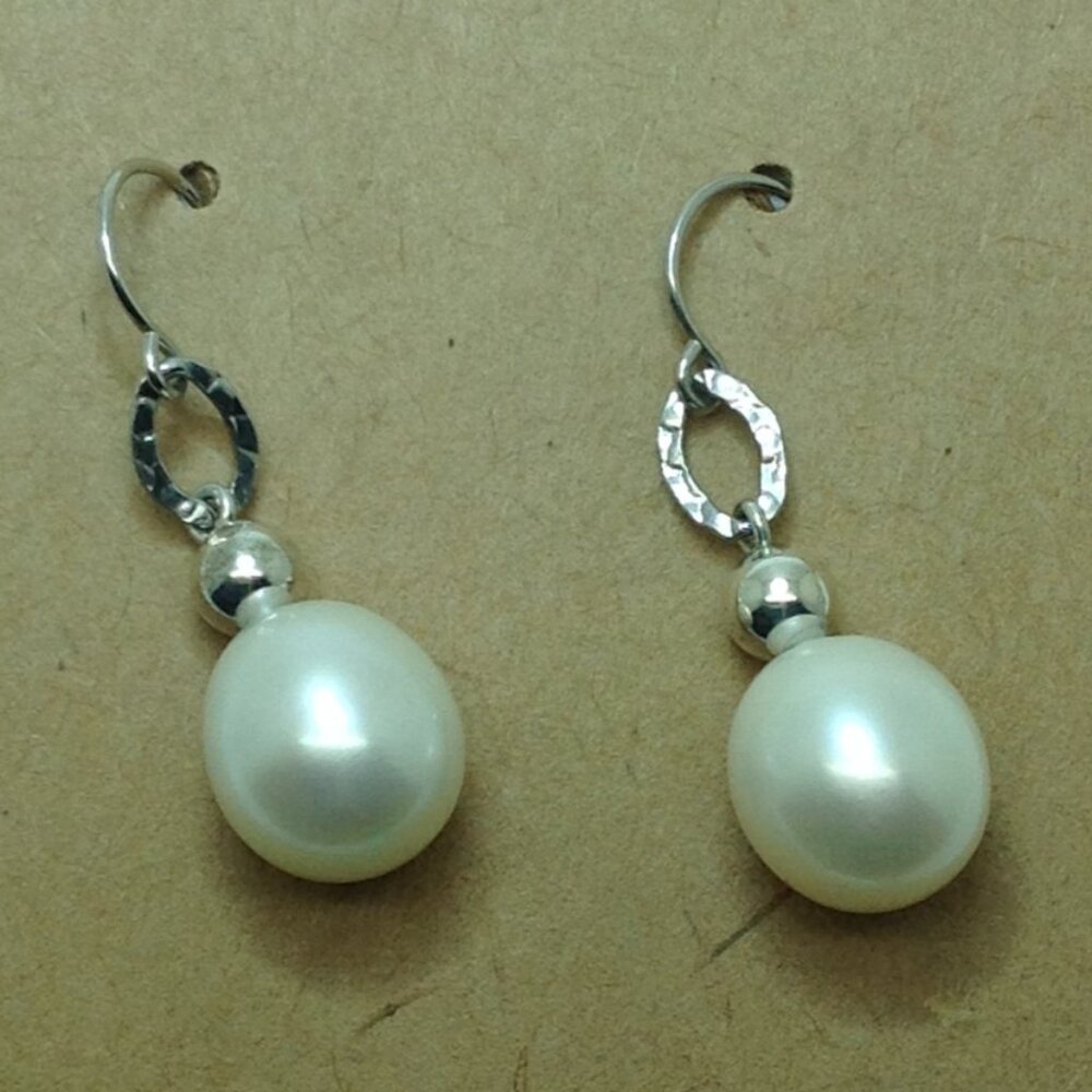 Honora Sterling Silver Freshwater Pearl Dangling Earrings